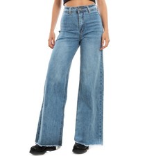 Women's Jeans Palazzo Pants Wide Leg High Waist Baggy TOOCOOL VI-6302