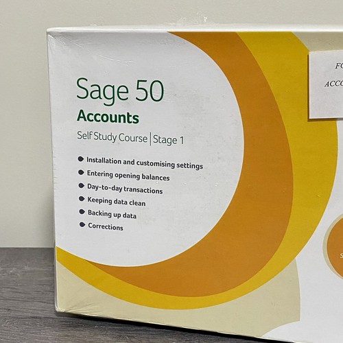 Official Sage 50 Accounts Professional Self Study Course Stage 1 New & Sealed - Picture 4 of 13