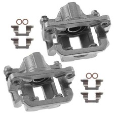 Rear Brake Caliper Set w/Bracket Nissan Rogue 2.5L 2014-2017 440114BA0A 19B6696