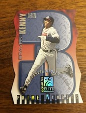 1998 Donruss Elite #12a Kenny Lofton Prime Numbers Die Cut  RARE SP /354