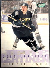 1995-96 PARKHURST JERE LEHTINEN ROOKIE CARD #265 DALLAS STARS RC. rookie card picture