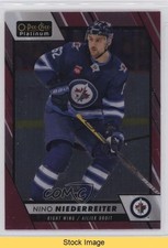 2023-24 O-Pee-Chee Platinum Matte Pink Nino Niederreiter #74 READ 1e7g