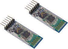 2pcs HC-05 Wireless Bluetooth RF Transceiver Master Slave Integrated Bluetooth 6