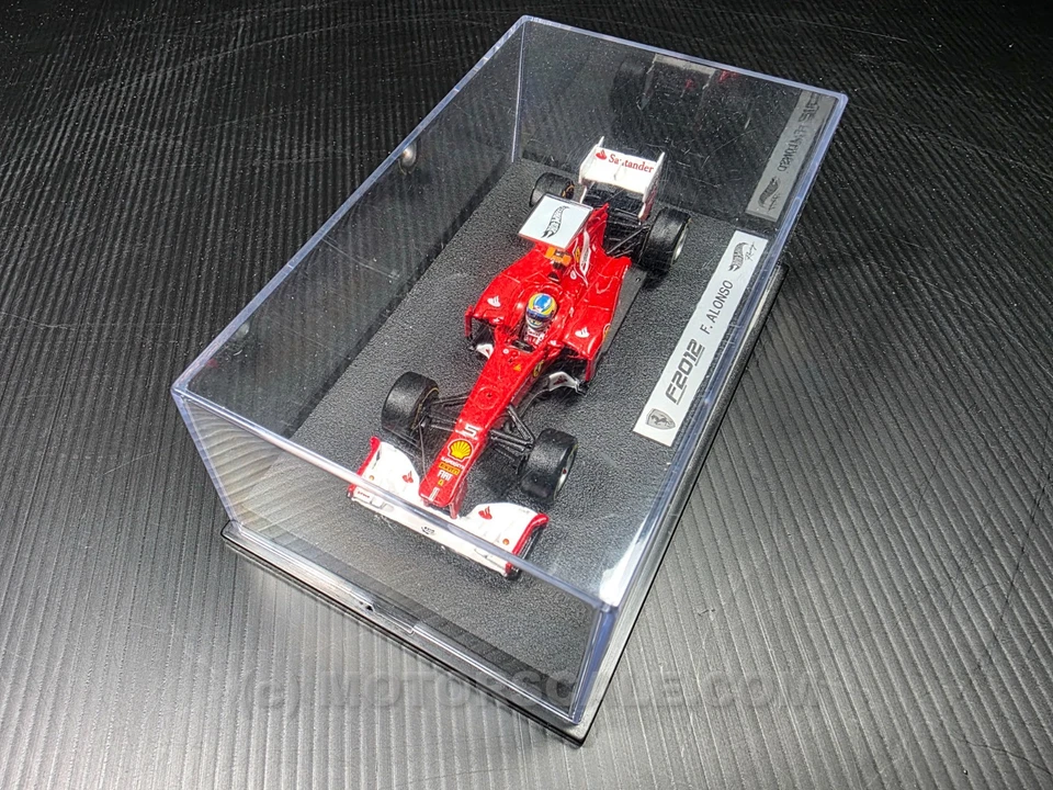 1/43 Ferrari F2012 #5 Fernando Alonso HotWheels X5522A Mattel NEW - Immagine 3 di 4