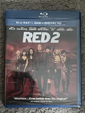 RED 2 Blu-ray  DVD  Digital HD, 2013 Bruce Willis   Brand New