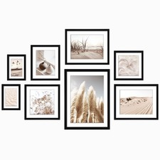 Gallery Wall Frame Set, 8 Pack Picture Frames Collage Wall Decor with Neutral...