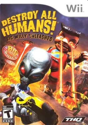 Destroy All Humans Big Willy Unleashed Wii Game!