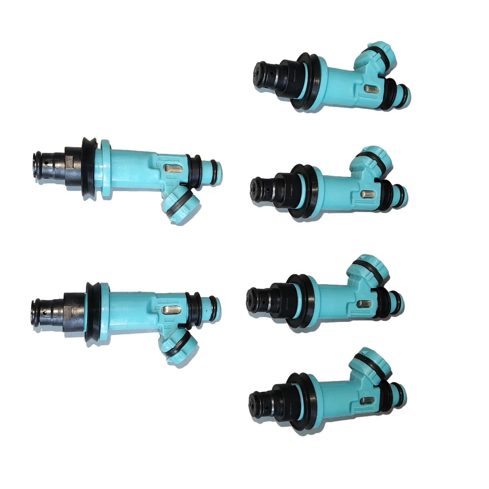 6x Denso Fuel Injector For Supra Lexus GS300 SC300 IS300 3.0L 23250-46090 - Imagem 2 de 4