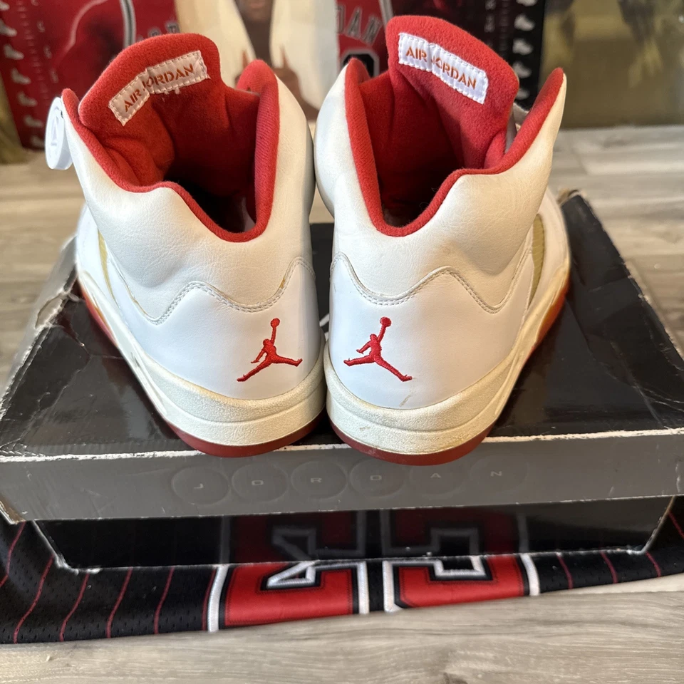 Tamanho 12 - Air Jordan 5 retrô pôr do sol com - Imagem 3 de 4