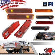 8pcs For FORD F100 F150 F250 E150 Truck 1973-1979 Tail Light Front & Side Marker