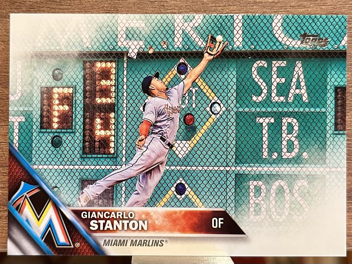Giancarlo Stanton Baseball Short Print Sports Trading Cards