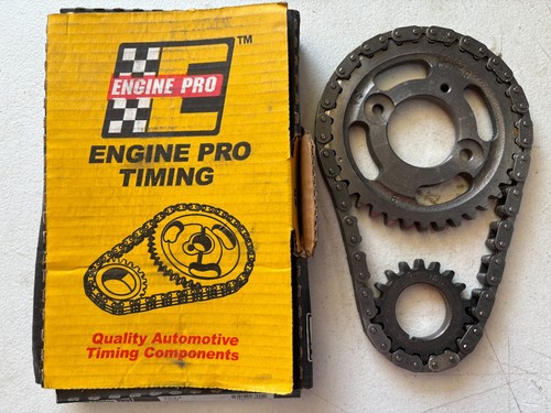 ENGINE PRO 3064 TIMING CHAIN SET FOR SBC CHEVY 350 WITH OE ROLLER VOTEC ...