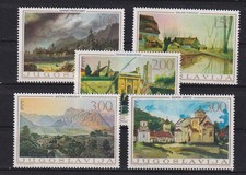 (yugoslavia)1968 Sc 942/6 paintings,set MNH     x371