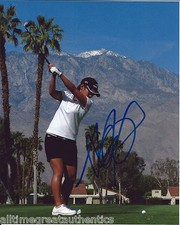 LPGA AI MIYAZATO HAND SIGNED US WOMEN'S OPEN 8X10 PHOTO W/COA JAPAN 3