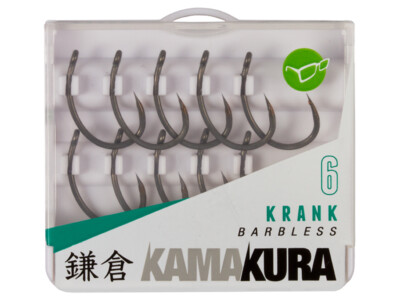Korda Kamakura Krank Barbless #8 6pcs Carp hooks