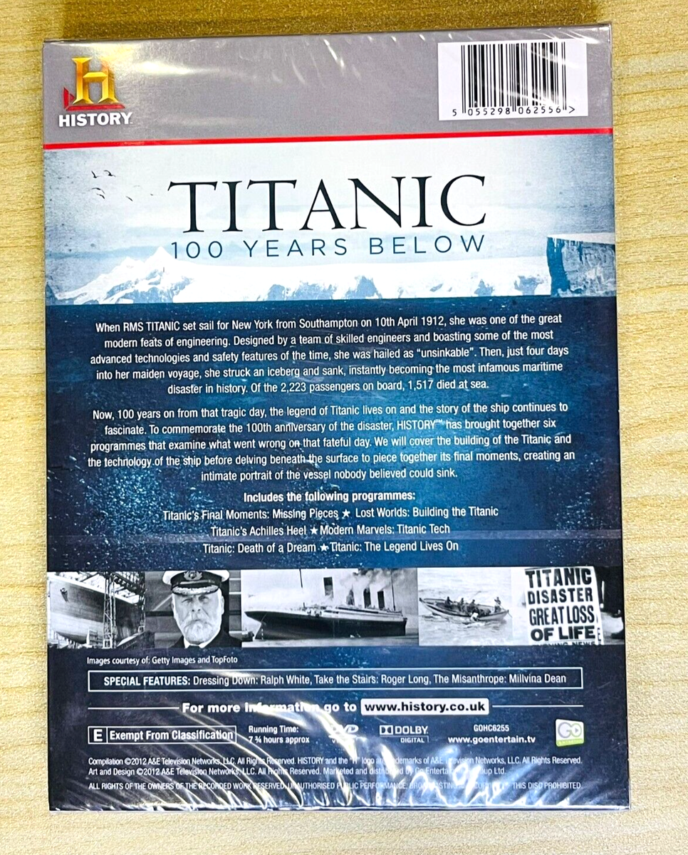(未使用･未開封品)Titanic: 100 Years Below [DVD] Amazon.com: Titanic: 100 Years Below : Rob Goldsmith, n/a