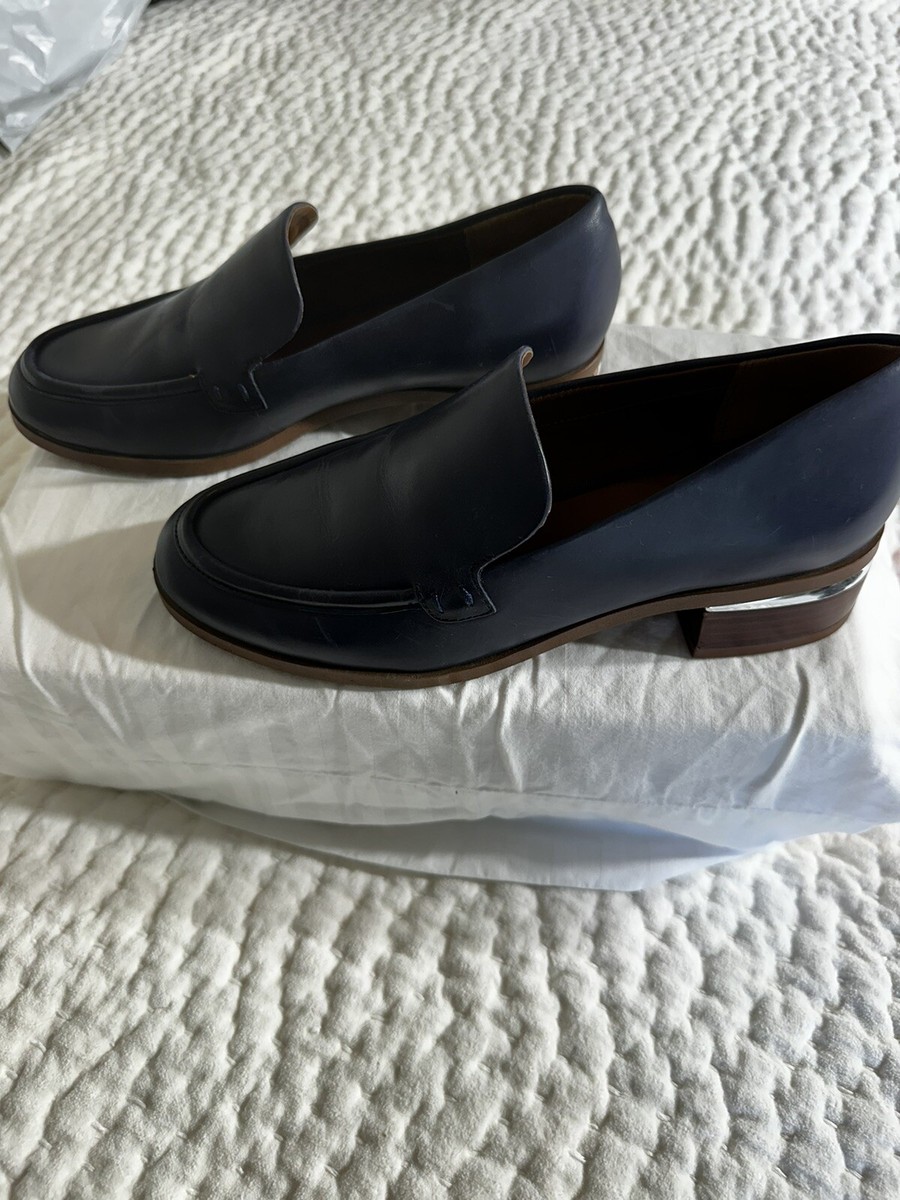 Franco Sarto Newbocca Women's Navy Blue Loafers New Size 7.5 | eBay