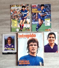 Lotto calcio Fiorentina Socrates Passarella Batistuta Antonioni De Sisti lista