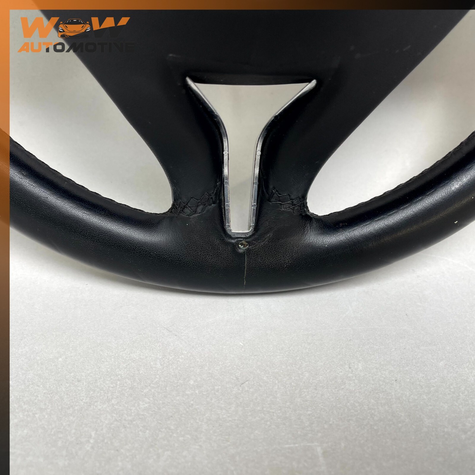 14-17 MASERATI GHIBLI STEERING WHEEL BLACK W/ SWITCHES OEM
