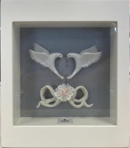 LLADRO ROMANTIC DOVES WALL ART