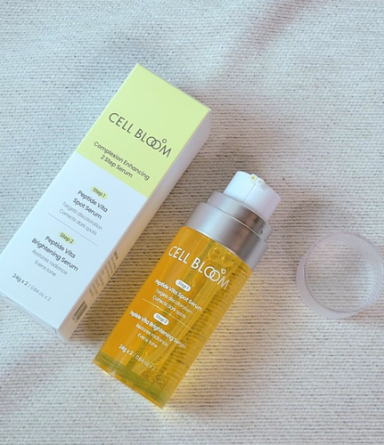 CELL BLOOM 2 Step Layering Vita Dual Serum 48ml K-Beauty - Picture 3 of 3