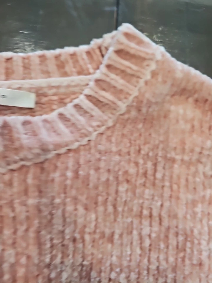 Женский пуловер Max Studio свитер / размер XXL / коралловый розовый, супермягкая вязка - Изображение 3 из 4