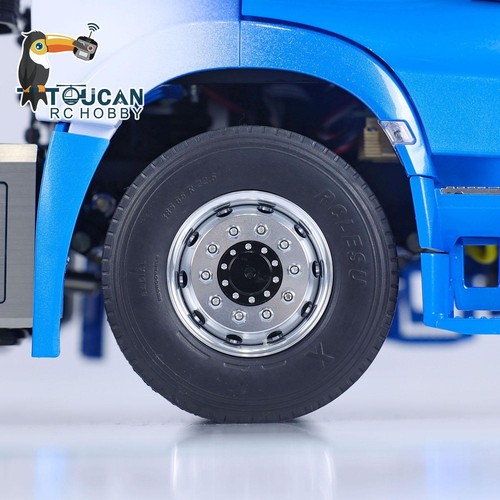 1/14 6x6 RC Tractor Truck RTR Wireless Control Car Model Metal Chassis Sounds - Picture 17 of 23