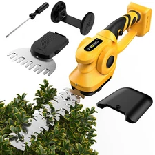 Cordless Hedge Trimmer FOR Dewalt 20V Battery Bush Trimmer & Grass Shears 2 in 1