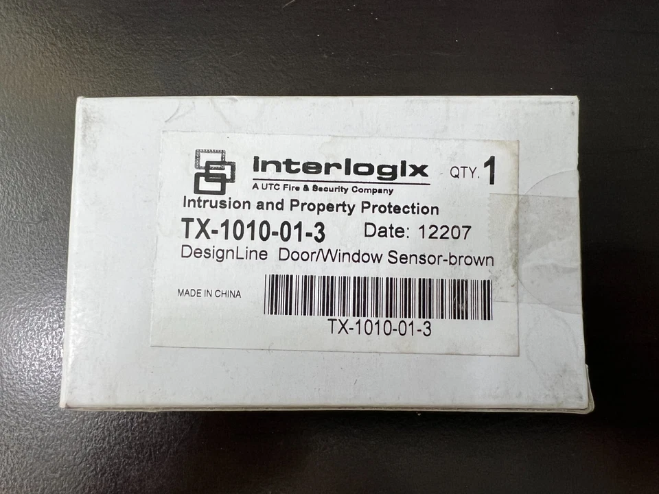 Interlogix TX-1010-01-3 DesignLine Door/Window Sensor, Brown - Image 2 of 2