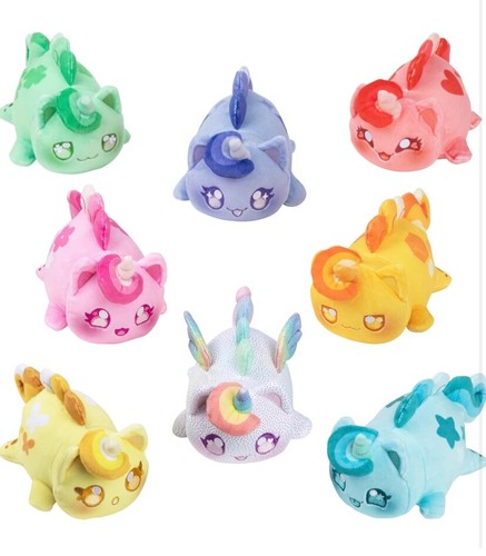 Aphmau 6” MeeMeow Mystery Plush Unicorn Collection Blind Box Display Case Pack 9 - Picture 10 of 10