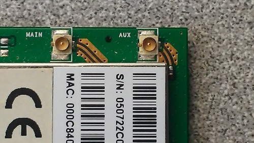 Eazix EZWFM06 Conexant Intersil Mini PCI 802.11 a/b/g WiFi Radio - Afbeelding 6 van 7