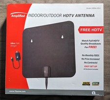 1 by One Amplified INDOOR/OUTDOOR HDTV ANTENNA - Model 200NA-0012 - Brand New!
