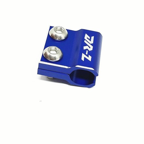 Blue Front+Rear Brake Line Hose Clamp Guide For Suzuki 2005-2023 DRZ400SM - Picture 10 of 12
