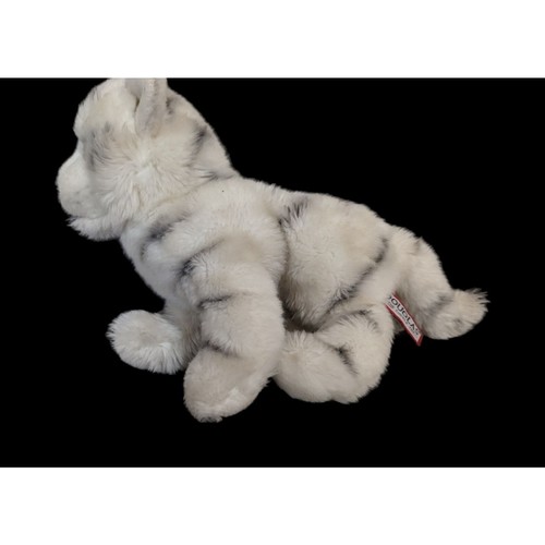 Douglas White tiger plush stuffed animal toy white gray stripes 15 inch - Picture 2 of 8
