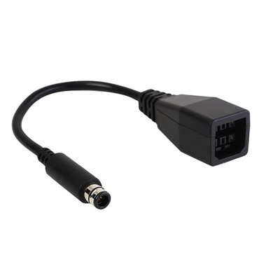 New Black AC Power Supply Converter Cable Wire For Xbox 360/For Xbox 360 E