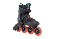 K2 Skate VO2 S 90 Men's Inline Skates, Black/Blue/Orange, M9.5