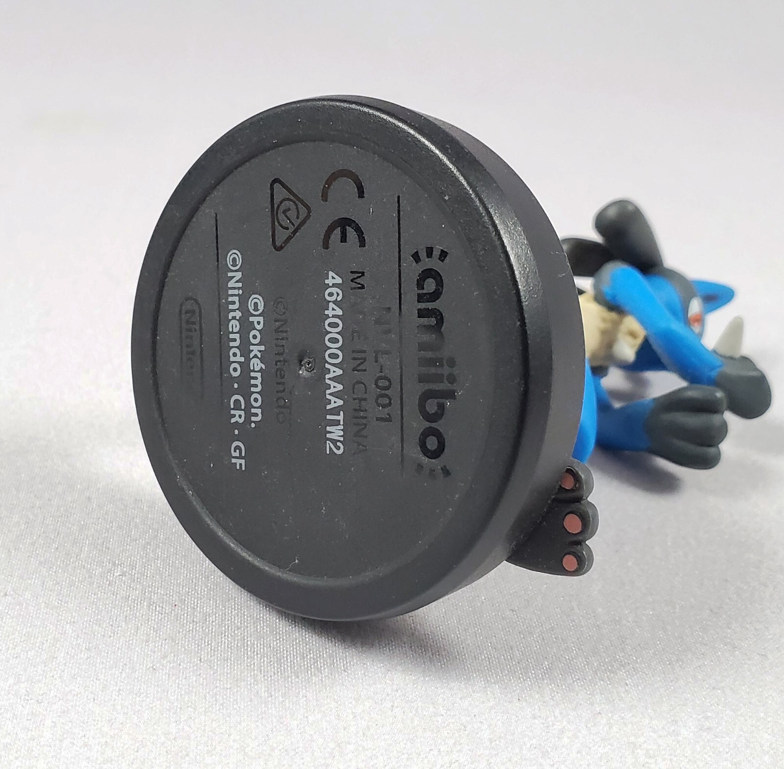 LUCARIO AMIIBO COMPLETE Authentic 3DS Switch Super Smash Bros Nintendo