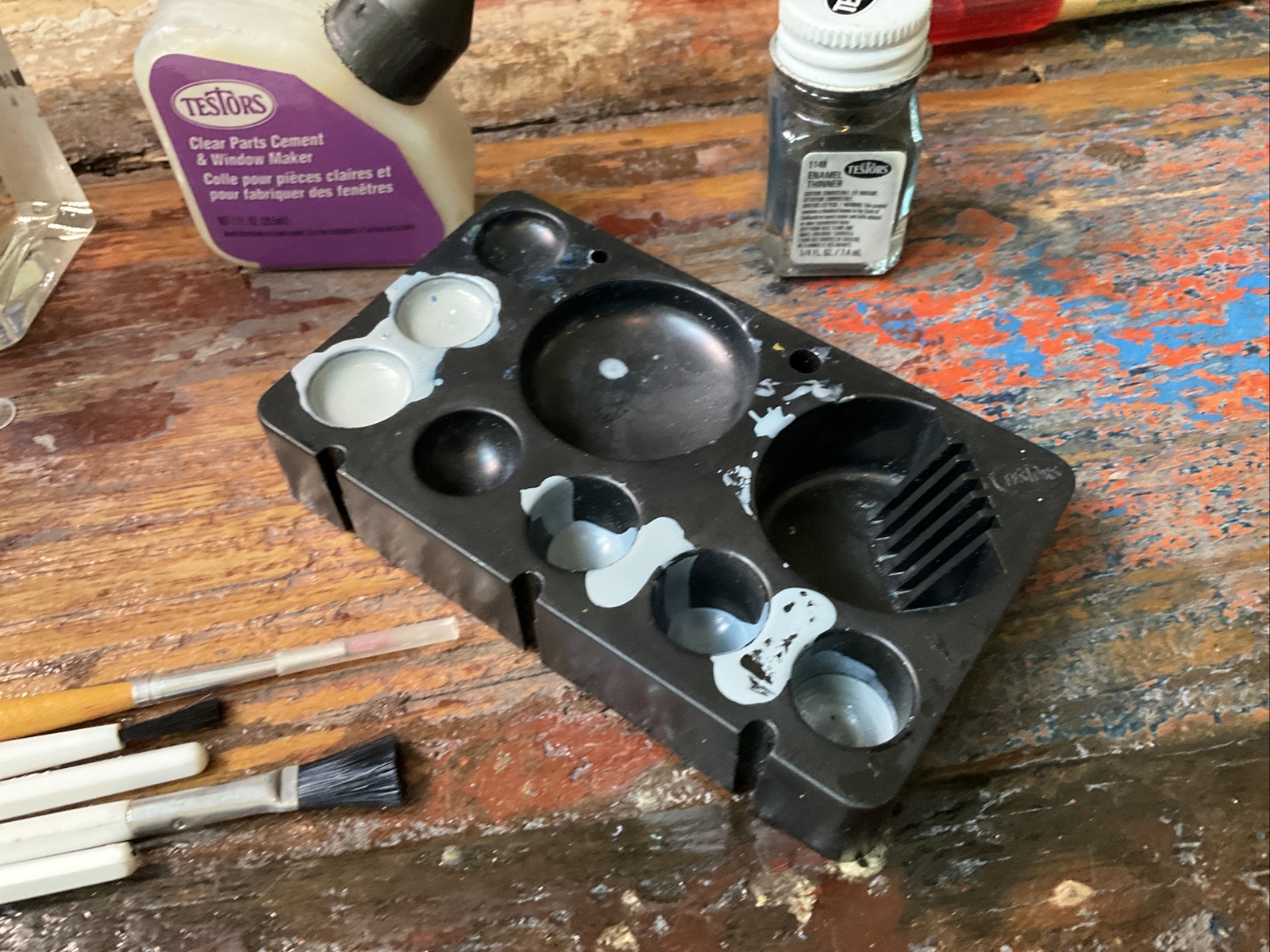 Testors Products Paint Brush Cleaner Cement Paint Brushes Paint Tray eBay