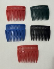 Vintage Lot 10 Goody Colored Side Hair Comb Plastic Clips Retro 80's 90's