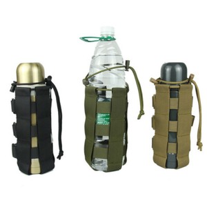 Outdoor Tactical Molle Water Bottle Bag Military Hike Belts Holder Kettle Pouch