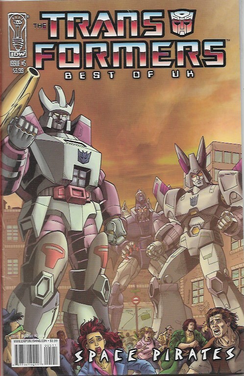 TRANSFORMERS BEST OF UK Space Pirates #5 - Back Issue