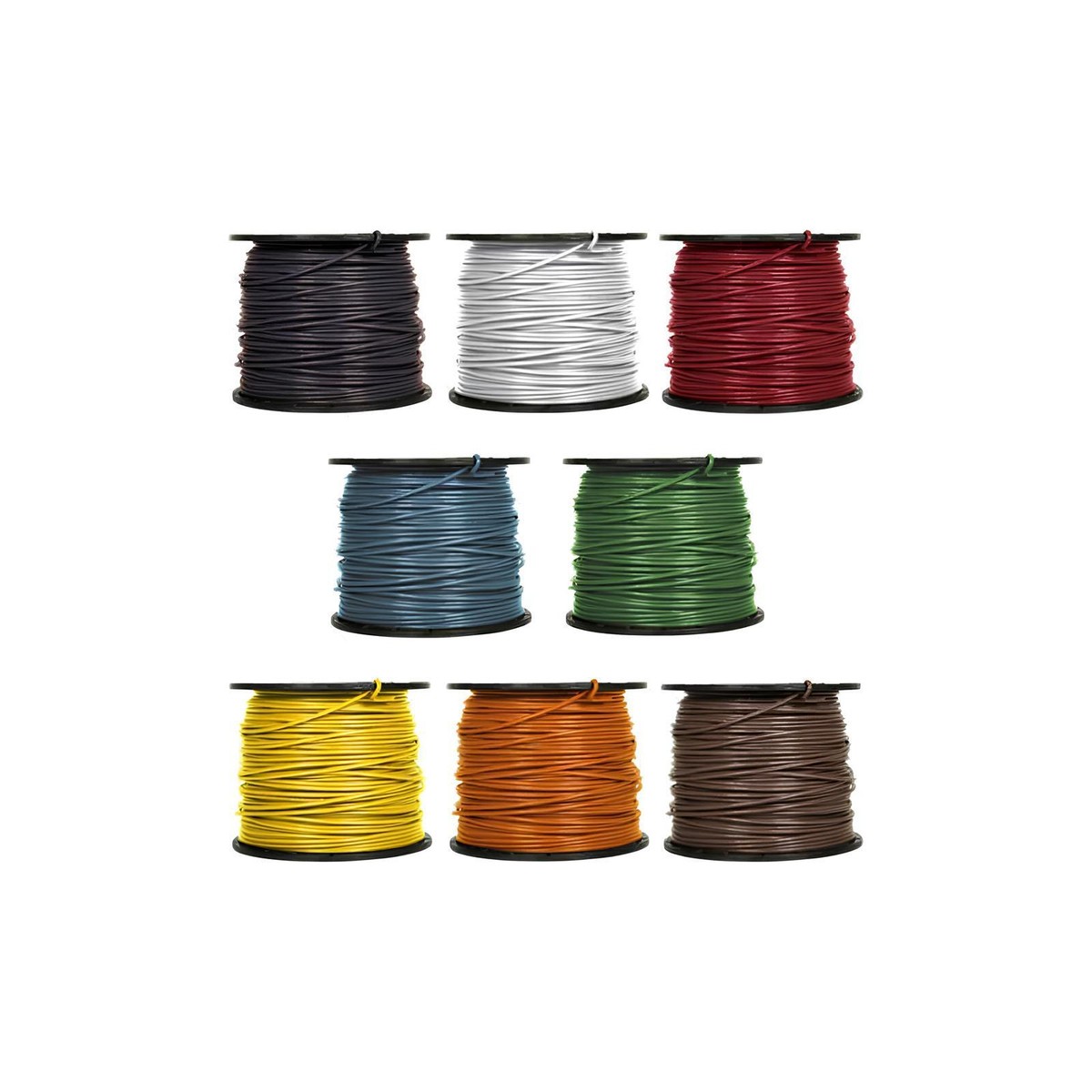 TRIPLEX 6個セット 4 AWG Copper THHN THWN-2 Wire (95 Amp) 600V Length 50 Feet