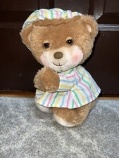 Vintage Fisher Price Teddy Beddy Bear Plush Stuffed Animal SO Cute Lovey