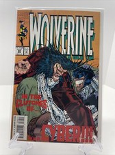 Comic Book Marvel Wolverine In the Clutches Of Cyber April #80