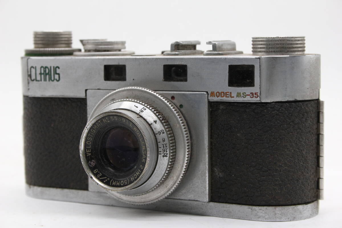 Clarus Model-Ms-35 Velostigmat Wollensak 50mm F2.8 Camera V2678 from Japan