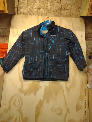 Columbia Men's Large Interchange Fleece Removable LinerJacket Multicolor 870