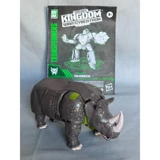 Transformers WFC Kingdom Deluxe Maximal Rhinox - 100% complete