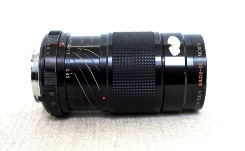 KIRON 30-80mm 3.5-4.5 Macro zoom Lens for MINOLTA MD SLR fit - Picture 3 of 4