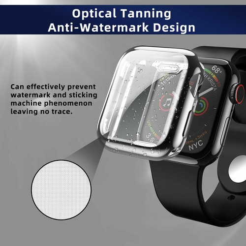 Coque souple silicone pour Apple Watch SE 6 5 4 3 2 1 TPU 44 42 40 38 mm iWatch - Photo 44 sur 78
