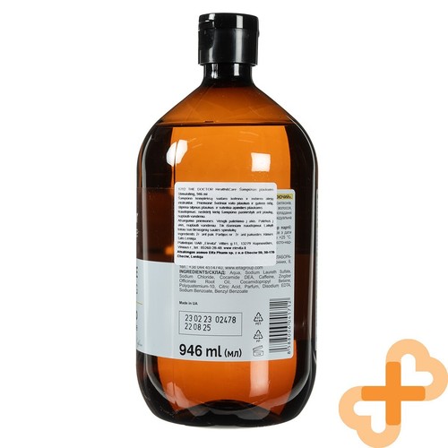 THE DOCTOR Health & Care Stimulating Hair Shampoo Ginger+Caffeine 946ml - Picture 20 of 24